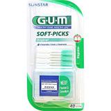 Силиконовые ершики GUM SOFT-PICKS Interdentalbrush regular  прямые